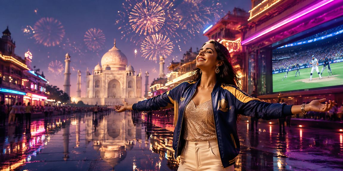 Indian coins and jackpot concept for safe payments
